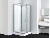 Sanotechnik Forte 1 teljes zuhanykabin szögletes fekete Sanotechnik Forte 1 teljes zuhanykabin szögletes fekete