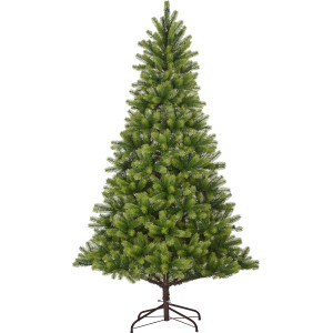 Zöld LED-es műfenyő Nagano, 210 cm magas, a hangulatos karácsonyért.