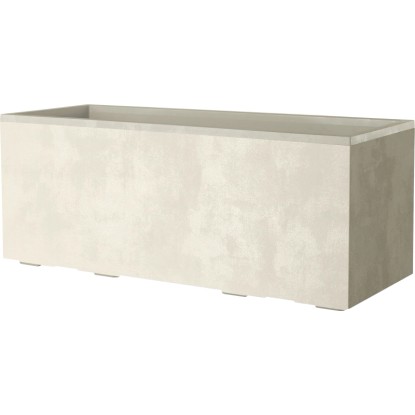Deroma Millenium virágláda 39 cm x 99,3 cm x 37,6 cm gyöngyfehér