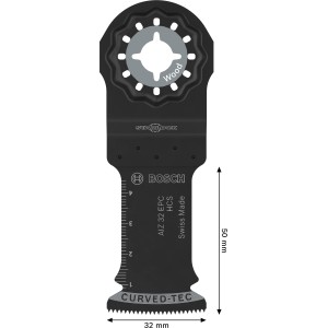 Bosch AIZ 32 EPC Starlock merülőfűrészlap, 32 mm, fához. Multifunkciós szerszám tartozék.