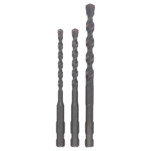 Bosch SDS Quick betonfúró készlet, 3 részes kő- és betonfúráshoz.