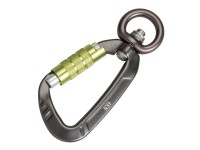 Conacord biztonsági karabiner alumínium forgatható akasztószemmel