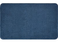 baliv fürdőszobaszőnyeg 50 cm x 80 cm poliészter sötétkék