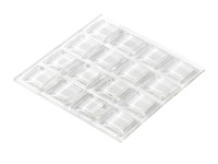 Hettich ütköző öntapadós 13 mm x 13 mm x 3 mm átlátszó műanyag Hettich ütköző öntapadós 13 mm x 13 mm x 3 mm átlátszó műanyag