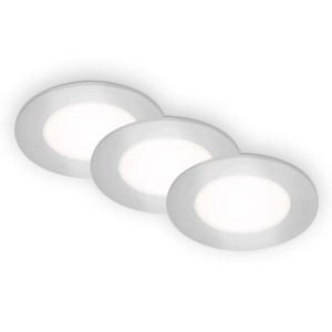 Briloner beépített LED spotlámpa 9W 350lm 4000K króm átmérő 86 x 30 mm 3 db