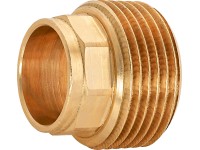 OBI forrasztható menetes közcsavar 22 mm x 33,3 mm (R 1) vörösöntvény OBI forrasztható menetes közcsavar 22 mm x 33,3 mm (R 1) vörösöntvény