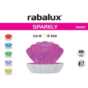 Rábalux Sparkly dekorlámpák fehér LED 0,8W IP20