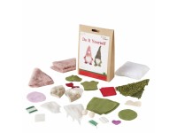 Boltze hóember barkácskészlet nagy 15 cm x 5 cm x 22 cm többszínű