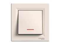 Asfora 101j egypólusú kapcsoló JF bézs Asfora 101j egypólusú kapcsoló JF bézs