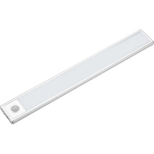 Ezüst színű LED pultmegvilágító mozgásérzékelővel, 30 cm hosszú, konyhába és műhelybe.