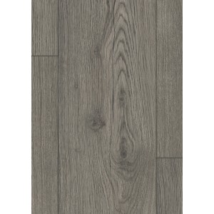 Egger 7 mm-es laminált padló, Avery szürke tölgy: A szürke tölgy hatású laminált szerkezetének közeli képe.