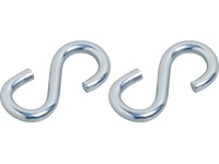 S-kampó horganyzott 25 mm x 12 mm x 3 mm 2 db