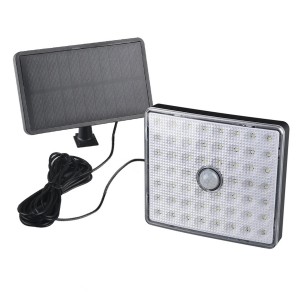 LED kerti reflektor napelemmel és mozgásérzékelővel.