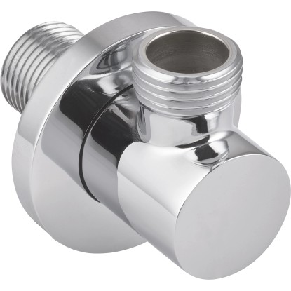 baliv zuhanycső fali csatlakozó takarórózsával G 1/2 krómozott