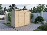 Bertilo Multibox 3 tároló natúr 200 cm x 82 cm FSC