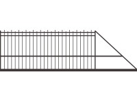 Monex Úszókapu jobb antracit 5 m x 1,53 m