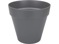 Elho Loft Urban virágcserép kerek görgős átmérője 40 cm antracit