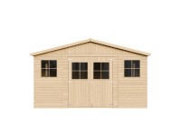 Timbela kerti faház tároló M333 ablakokkal Timbela kerti faház tároló M333 ablakokkal