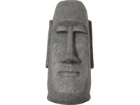 Kerti figura moai fej 96 cm szürke