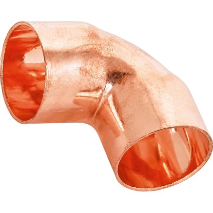 OBI forrasztható könyök 28 mm réz