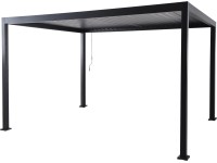 Carinda pergola alumínium antracit 239 cm x 389 cm x 296 cm Carinda pergola alumínium antracit 239 cm x 389 cm x 296 cm