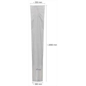 Schneider védőhuzat oldalkaros napernyőkhöz, 300 cm átmérőig, poliészterből, vízlepergető és UV-álló.