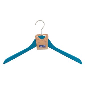 Kék ruhafogas t.b.t. textil tárolókhoz.