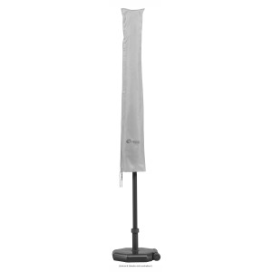 Schneider védőhuzat napernyőkhöz Ø 400 cm-ig, világosszürke.
