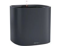Lechuza Pila Color Planter virágtartó 35 cm x 35 cm x 33 cm palaszürke