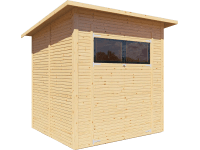 Bertilo Pent Modern 3 szerszámtároló natúr 208 cm x 202 cm FSC® Bertilo Pent Modern 3 szerszámtároló natúr 208 cm x 202 cm FSC®