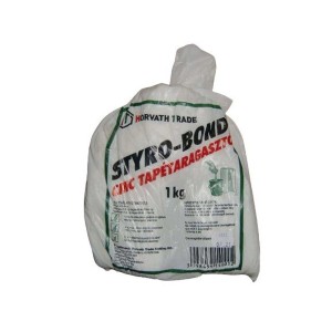 Tapétaragasztó csomag, Styro-Bond, 1kg, tapétázáshoz.