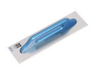 LUX-TOOLS Classic fogazott simítólap, rozsdamentes, 6 x 6 mm