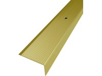 Arcansas lépcső szögidom alumínium 6 mm x 25 mm x 1000 mm arany