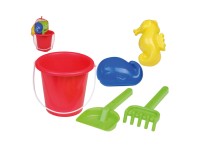 Homokozóvödör-készlet többszínű 14,5 cm x 13 cm