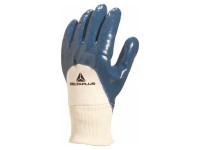 Kesztyű pamut félig mártott kék 9-es