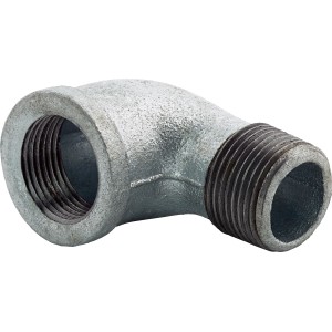 Könyökidom temperöntvényből, 24,1/26,4 mm, vízvezetékhez.