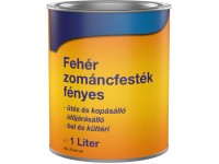 Zománcfesték fényes fehér 1 l