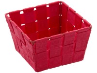 Wenko Adria Mini Square tárolókosár 9 cm x 14 cm x 14 cm piros Wenko Adria Mini Square tárolókosár 9 cm x 14 cm x 14 cm piros