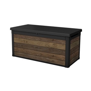 Keter 271022 Decocoat műanyag kerti láda 570 l - dió
