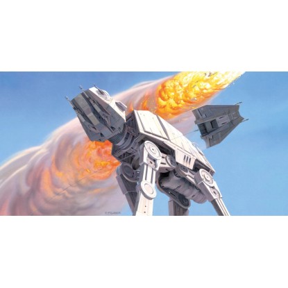 Komar vlies fotótapéta Star Wars Classic RMQ Hoth Battle AT-AT 500 cm x 250 cm