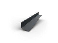 Oromszegély lmez 0,5 mm RAL 7016 2 m x 0,208 m Oromszegély lmez 0,5 mm RAL 7016 2 m x 0,208 m