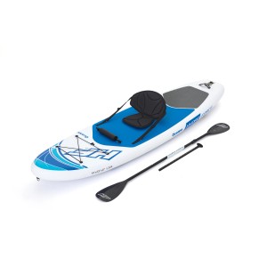 Hydro-Force Oceana SUP szett üléssel, evezővel és pumpával. Felfújható álló eveződeszka sokoldalú használatra.