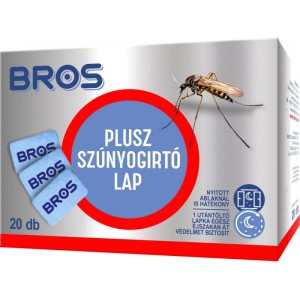 Bros Szúnyogirtó: Szúnyogriasztó lapok csomagja.