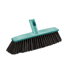 Leifheit Allround Xtra Clean seprű, 30 cm, fekete-türkiz, csempe, kő és PVC padlókhoz.