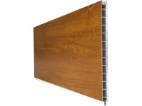 GroJa BasicLine kerítéskitöltő elem Golden Oak 180 cm x 30 cm x 19 cm