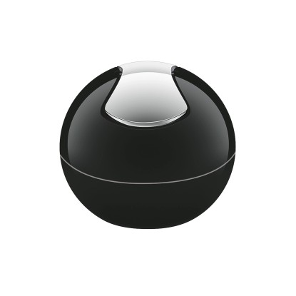 Spirella gömbölyű szemetes műanyag ragyogó fekete