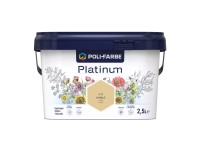 Poli - Farbe Platinum beltéri falfesték diszperziós Komló matt 2,5 l