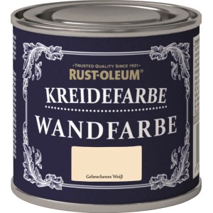 Doboz Rust-Oleum krétafesték falfesték törtfehér, 125 ml.