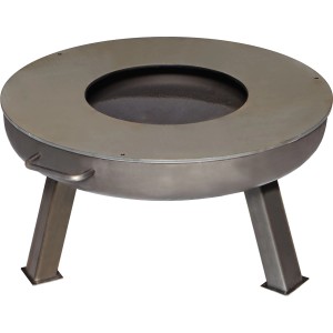 Buschbeck 80 cm-es vas grillgyűrű tűzrakó tálakhoz, feltét grillezéshez.