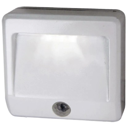 LED irányfény mozgásérzékelővel elemes fehér